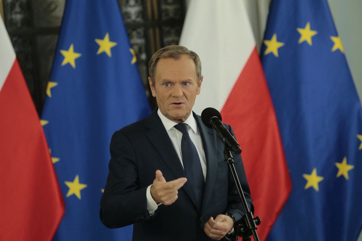 Donald Tusk o agresji Rosji na Ukrainę 