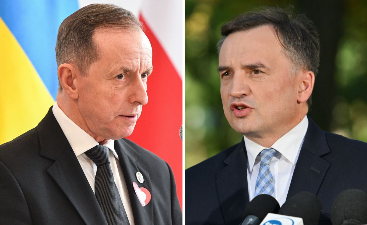 Pozew wisi w powietrzu? Grodzki pytany o słowa Ziobry