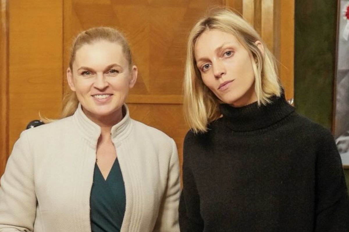 Anja Rubik u Barbary Nowackiej. Wymowny przytyk w stronę Czarnka