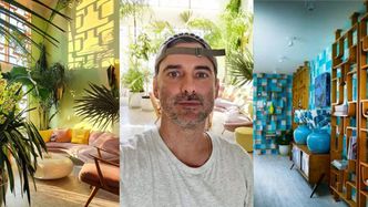 Tak Marcin Tyszka urządził swój luksusowy apartament: tropikalne rośliny, zielona sypialnia i meble "z duszą" (ZDJĘCIA)