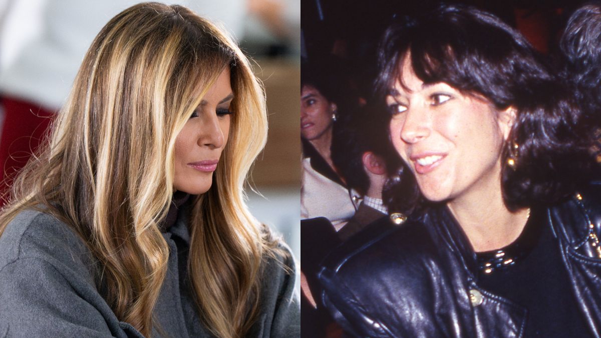 Melania Trump  i kochanka Jeffreya Epsteina