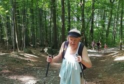 Wrocław. Pan Jan, nasz bohater. Ma 93 lata. "Chodzenie to życie"