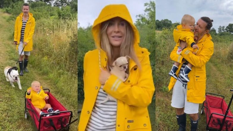 Malgorzata Rozenek i Radosław Majdan na wycieczce w Szwecji