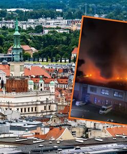 Ogromny pożar w Poznaniu. Ogień w galerii. Szukają... papug