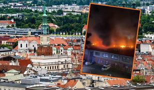 Ogromny pożar w Poznaniu. Ogień w galerii. Szukają... papug