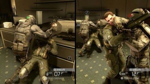 Splinter Cell: Conviction z trybem split screena 1