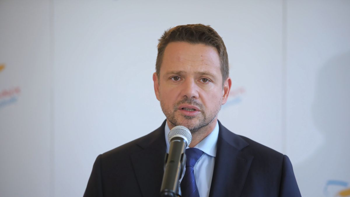 Prezydent Warszawy Rafał Trzaskowski.