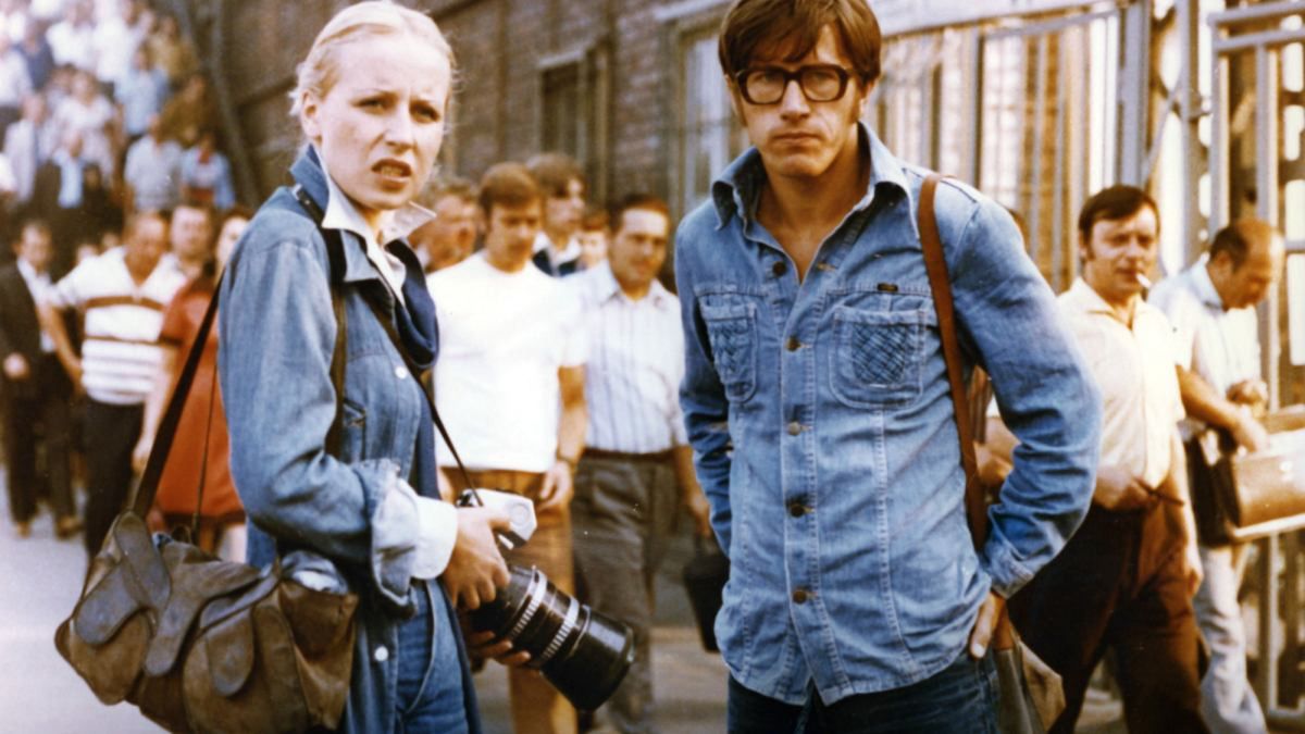Krystyna Janda i Jerzy Radziwiłłowicz w filmie "Człowiek z żelaza"