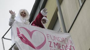 Rzeszów: Święty Mikołaj znów zapukał do okien "szpitala na górce"