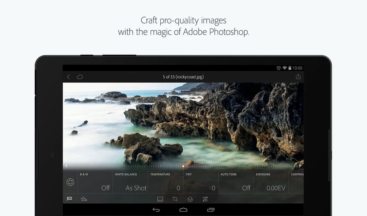 Dzięki aktualizacji Lightroom na Androida obsługuje pliki RAW. Ulepszono również Photoshop Express dla iOS