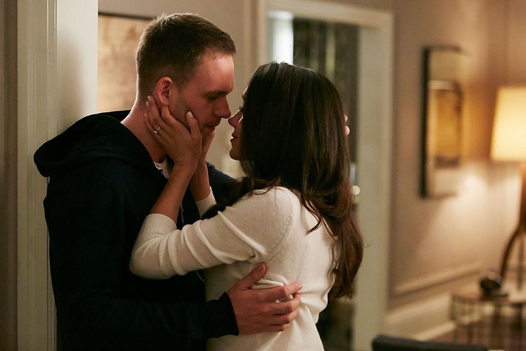 Meghan Markle na planie serialu "Suits"