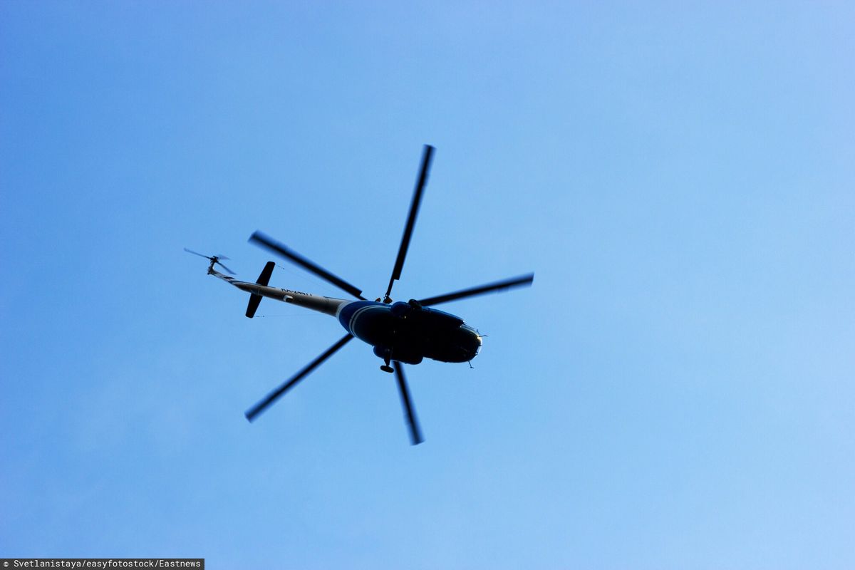 Rosyjski śmigłowiec Mi-8 miał zostać zniszczony na lotnisku pod Sewastopolem