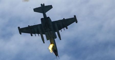 Katastrofa rosyjskiego Su-25. Rosjanie zestrzelili własny samolot
