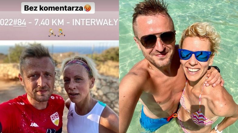Anita Werner pluska się w basenie i podbija Kretę z ukochanym (ZDJĘCIA)