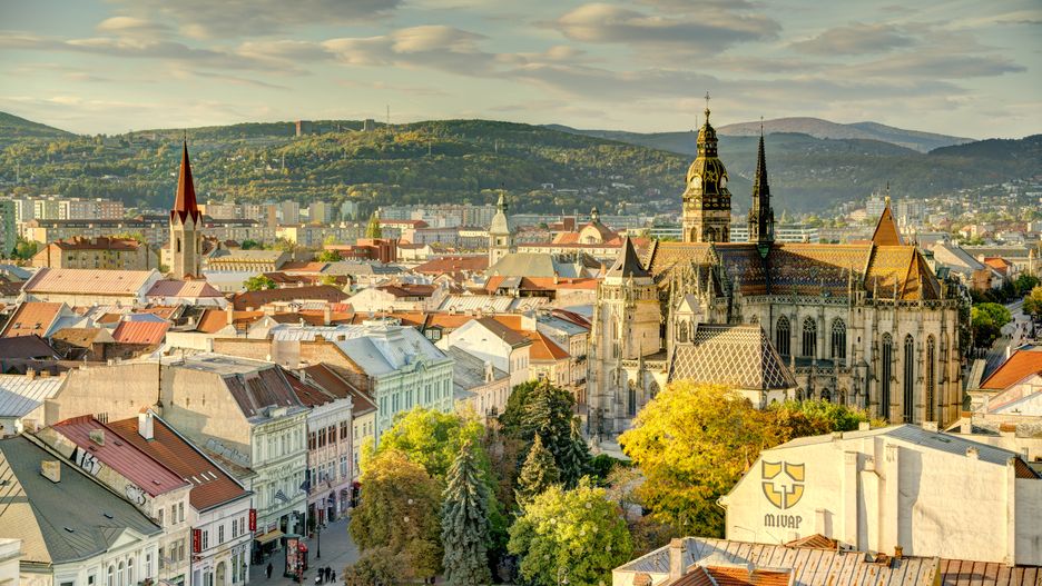 Koszyce zachwycają zarówno architekturą, jak i położeniem