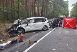 Koszmarne zderzenie trzech aut. Nie żyje 40-latek. Sprawca był kompletnie pijany