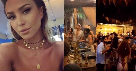 Monika Pietrasińska bawi się w Meksyku na imprezie PEŁNEJ LUDZI bez maseczek (FOTO)