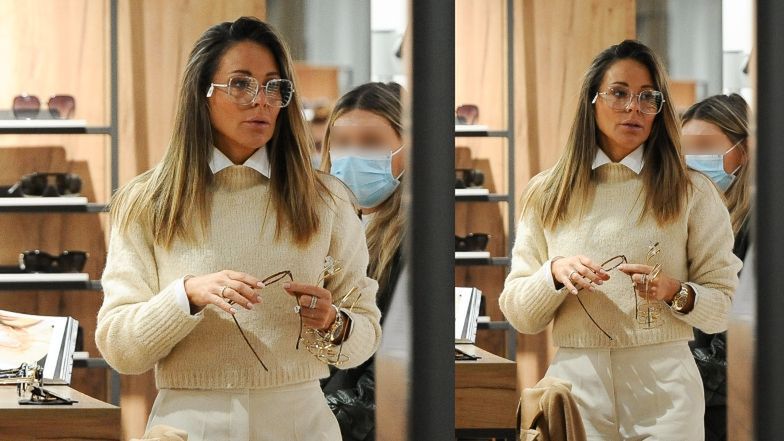 Małgorzata Rozenek przymierza okulary