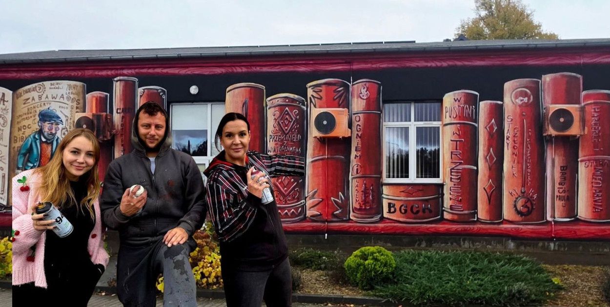 Trzebielino: Pierwszy Łap Rap Festiwal i nowy mural w gminie