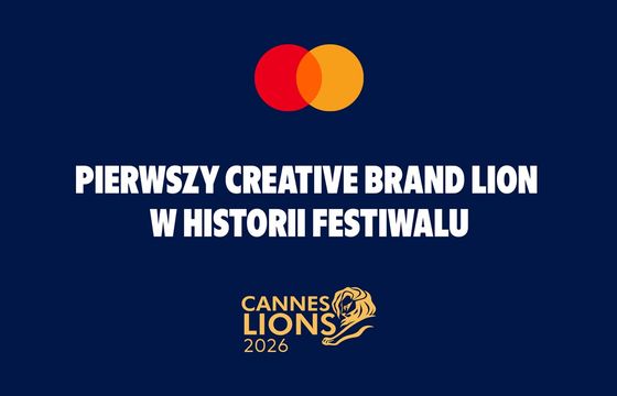 Mastercard z tytułem Creative Brand Lion na Cannes Lions