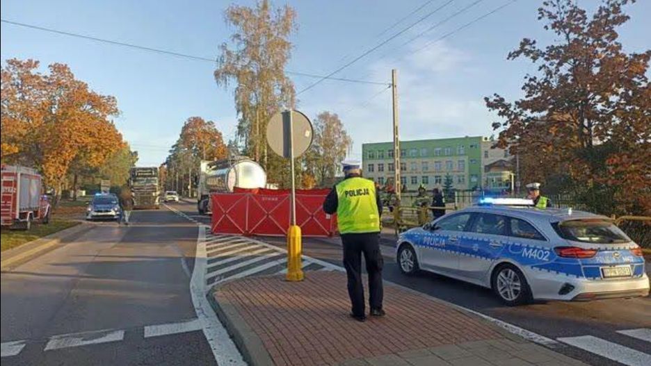 Nastolatka zginęła na przejściu dla pieszych w okolicach szkoły