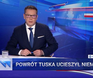 Donald Tusk ulubionym tematem "Wiadomości" TVP. Idą na rekord