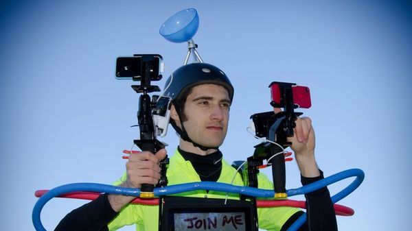 Biegacz z iPhone'ami - szczyt głupoty? [wideo] 1