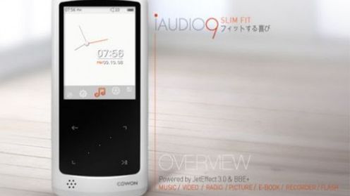 Cowon iAudio 9 - cienki i lekki PMP 1