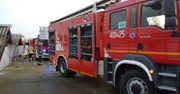 Pożar gospodarstwa hodowlanego w Studzieńcu