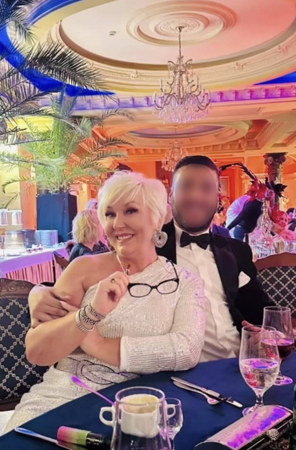 Anna Stasiukiewicz z mężem