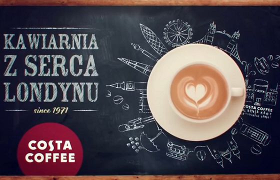 „Kawiarnia z serca Londynu” w reklamach Costa Coffee (wideo)
