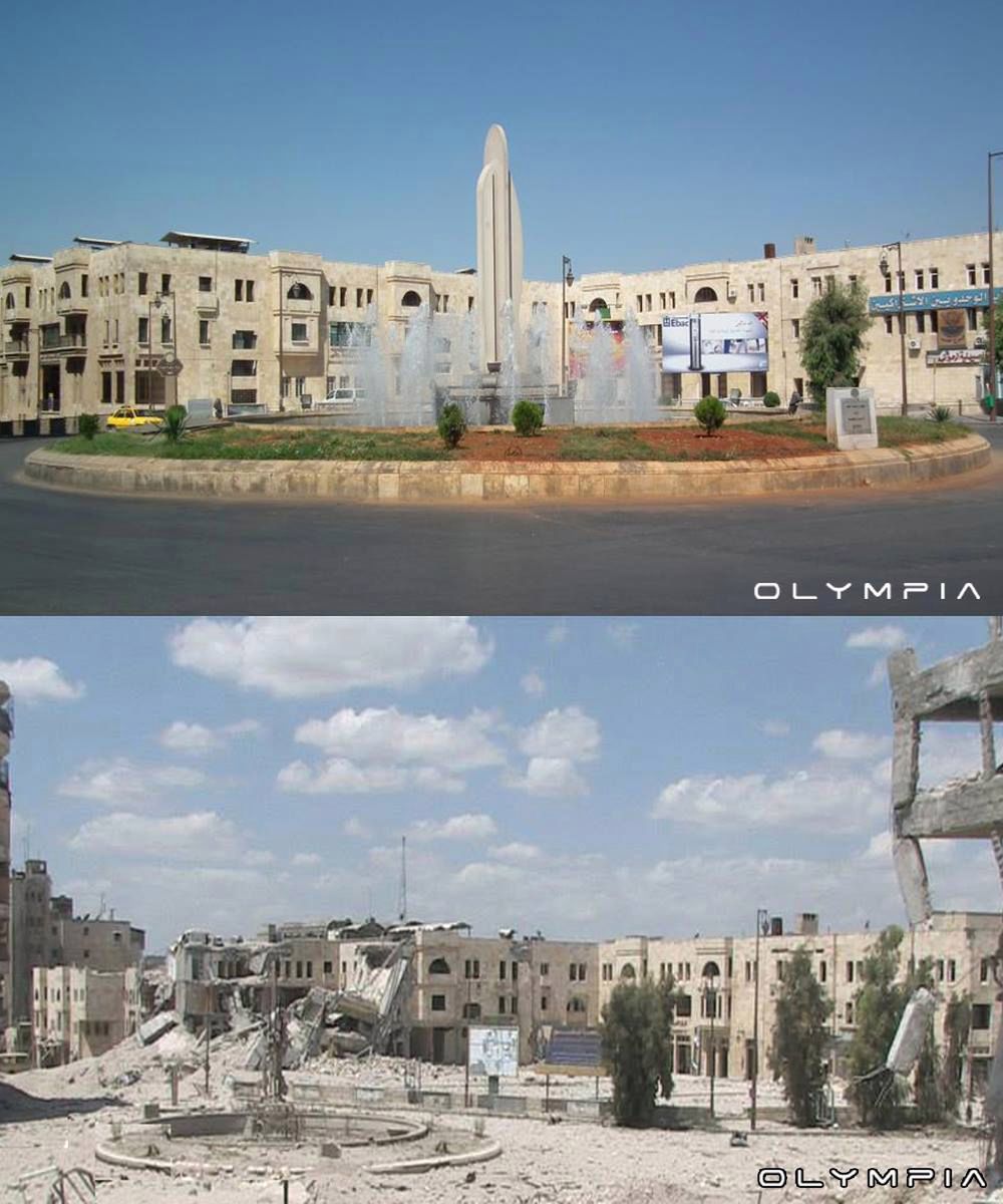 Syria przed i po wojnie - przerażające zdjęcia ukazujące zniszczenia i dramat mieszkańców 27