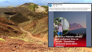 Polacy utknęli u stóp Etny. "Porzuceni przez biuro podróży"