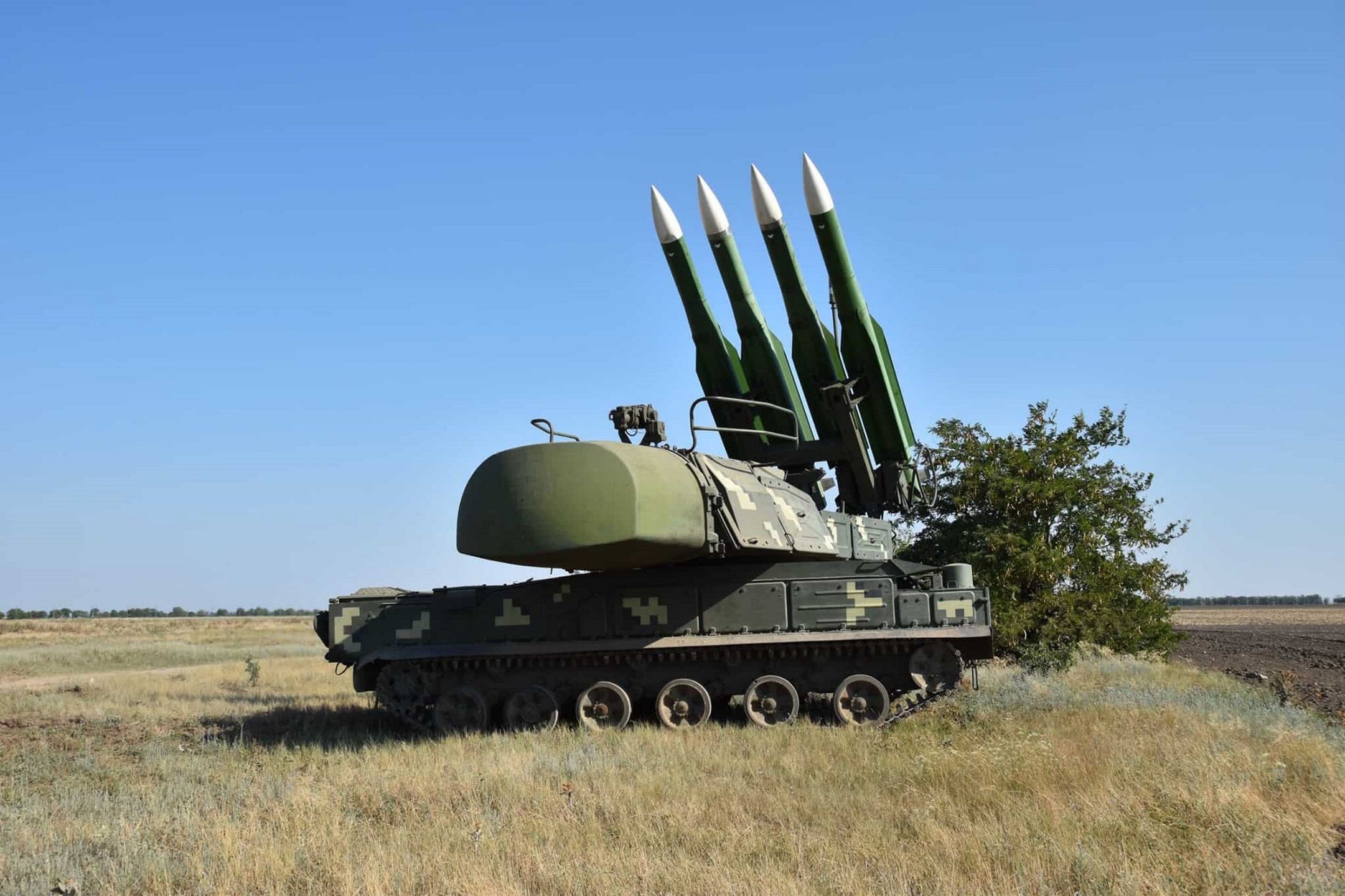 Wyrzutnia systemu 9K37 Buk