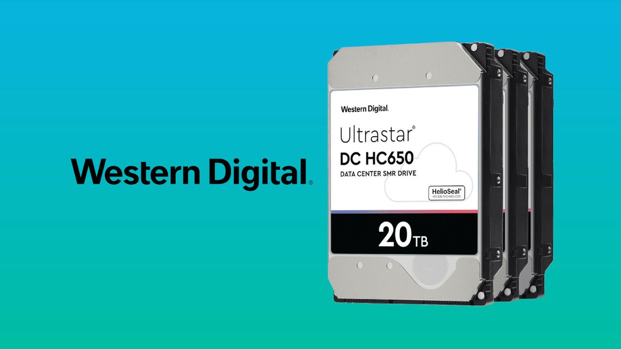 WD Ultrastar DC HC550 i HC650 o pojemnościach 18TB i 20TB.