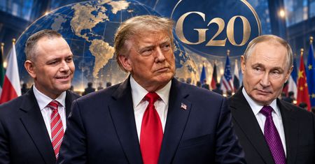 Putin i Nawrocki na szczycie G20. Co na to Pałac?