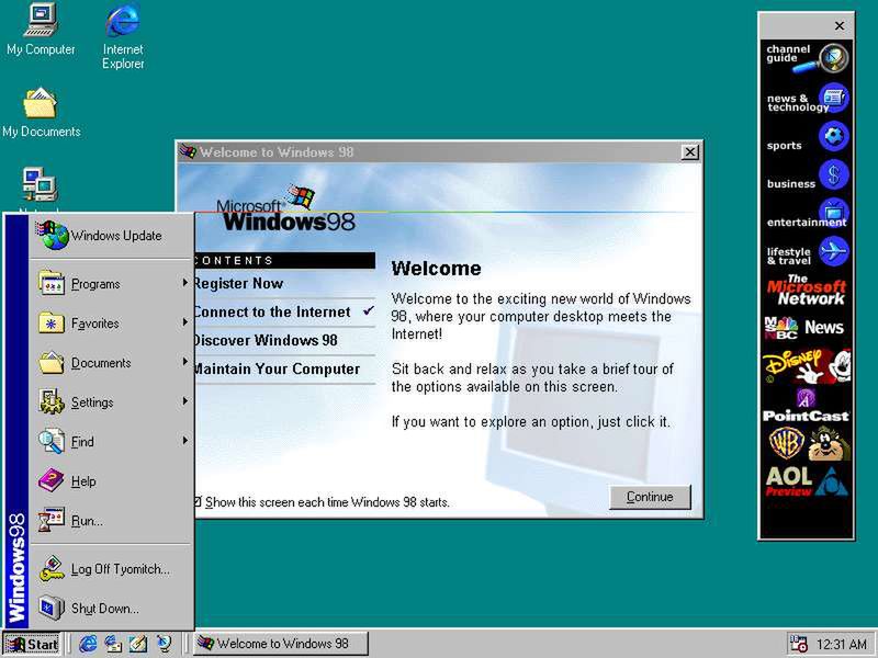 Urodziny Windows. Zobacz  historię systemu na zrzutach ekranu 7