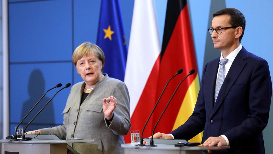 Premier Mateusz Morawiecki porozmawia z kanclerz Niemiec Angelą Merkel
