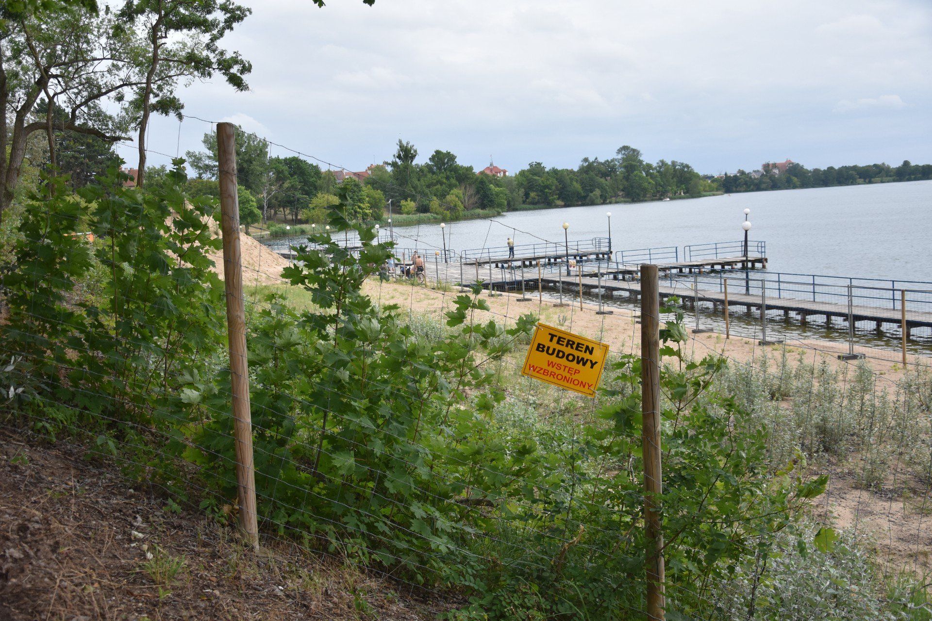 Stan prac na plaży w Wągrowcu - 3 lipca 2025