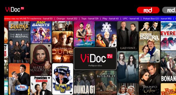 Strona internetowa i nowość w ramówce nowej stacji naziemnej