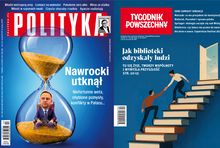 Okładki "Polityki" i "Tygodnika Powszechnego"