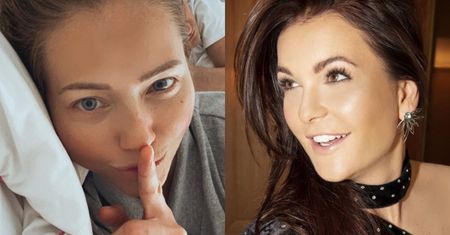 Ciężarna Agnieszka Radwańska relaksuje się podczas spaceru w lesie. Agata Rubik snuje domysły: "CHŁOPAK BĘDZIE!" (FOTO)