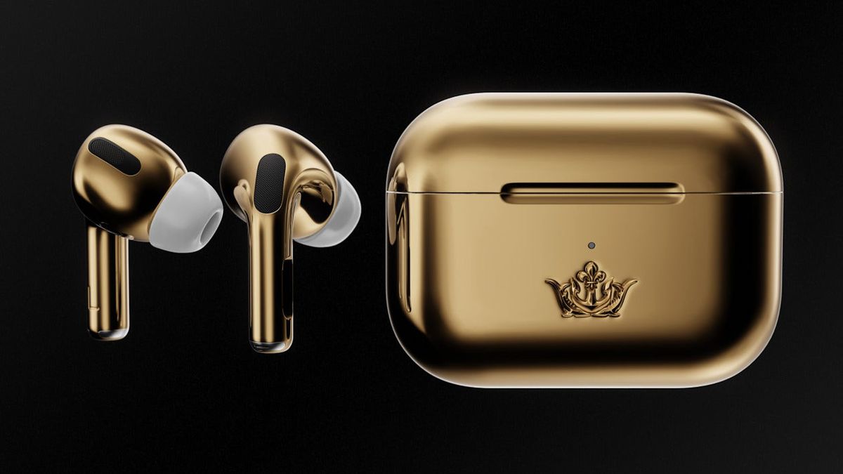 Apple AirPods Pro Gold Edition, czyli słuchawki w cenie mustanga 1
