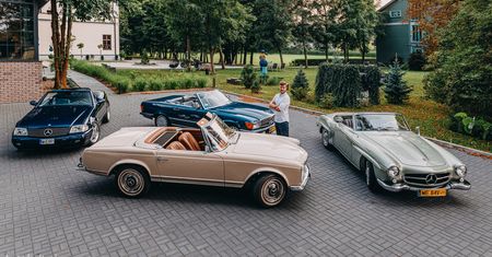 Test: Mercedes SL ma 66 lat i chce wrócić do korzeni. 4 generacje pokazują, co to znaczy