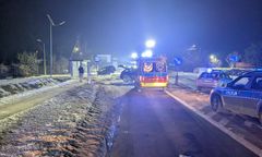 Czołówka z Porsche. 33-latek nie przeżył wypadku