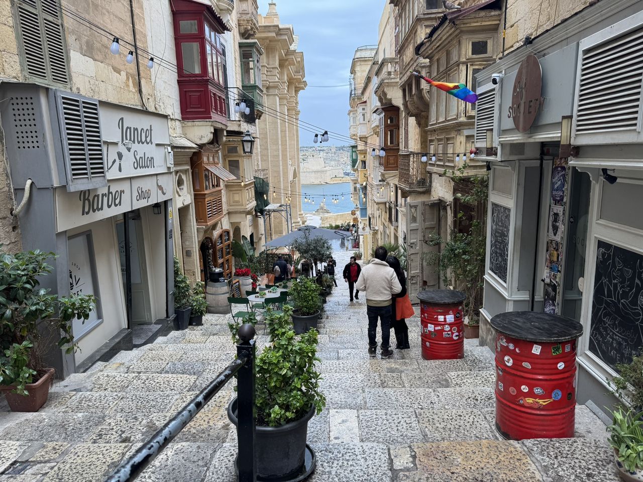 Valletta w grudniu