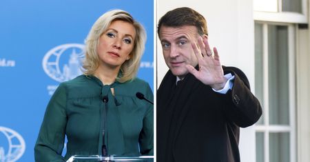 Rosja poirytowana Macronem. Kpiarski komentarz Zacharowej