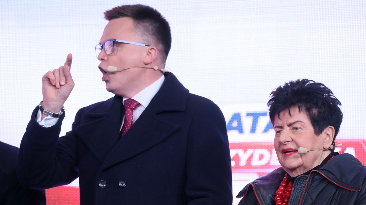 Szymon Hołownia i Joanna Senyszyn