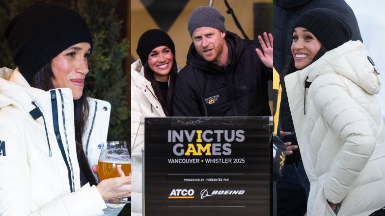 "Zwyczajni" Meghan Markle i książę Harry dokazują na Invictus Games. Była aktorka skusiła się na PIWO