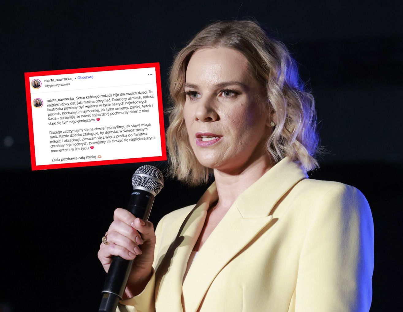 Marta Nawrocka zabrała głos w związku z hejtem na córkę 